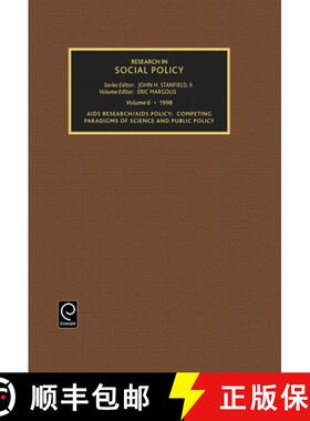 【3-4周达】精装 AIDS Research AIDS Policy – Compelling Paradigms of Science and Public Policy [9780762304219]
