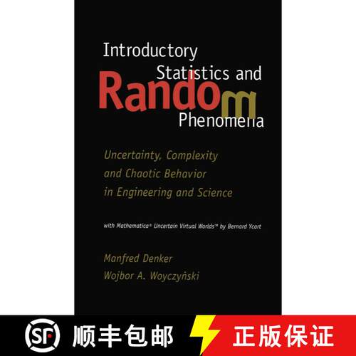 【3-4周达】精装 Introductory Statistics and Random Phenomena : Uncertainty, Complexity and Chaotic Be... [9780817640316]