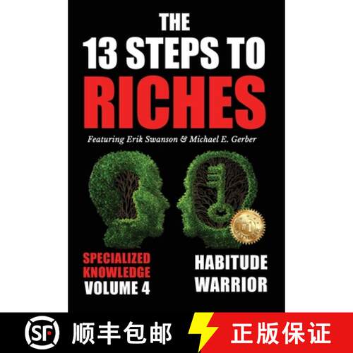 【3-4周达】精装 The 13 Steps to Riches - Volume 4: Habitude Warrior Special Edition Specialized Knowl... [9781637922491]