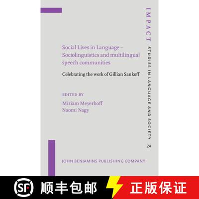 【3-4周达】精装 Social Lives in Language - Sociolinguistics and multilingual speech communities: Cele... [9789027218636]