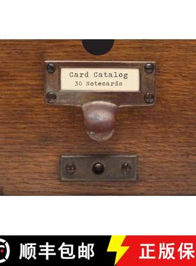 【3-4周达】Card Catalog: 30 Notecards: 30 Notecards from the Library of Congress [9781452114323]