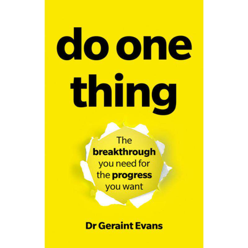 预订 Do One Thing: The Breakthrough You Need for the Progress You Want [9781292338217]怎么样,好用不?