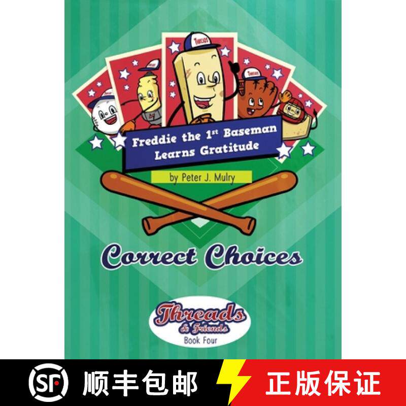 【3-4周达】Freddie the First Baseman Learns Gratitude: Correct Choices [9781735863832]