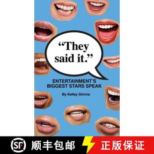 Biggest hardback They Speak 4周达 9798887713564 Said Stars Entertainment