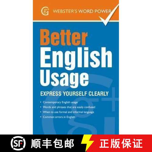 【3-4周达】Better English Usage: Express Yourself Clearly [9781842057605]