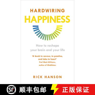 【3-4周达】Hardwiring Happiness : How to reshape your brain and your life [9781846043574]