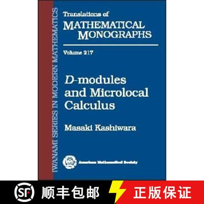 【3-4周达】D–modules and Microlocal Calculus [9780821827666]