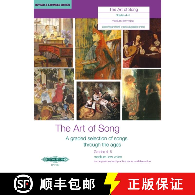 【3-4周达】Art of Song Grades 4-5 (Medium-Low Voice) (Revised & Expanded Edition) [9790577086767]