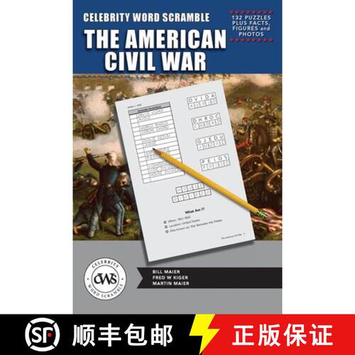 【3-4周达】Celebrity Word Scramble The American Civil War [9798998777479]
