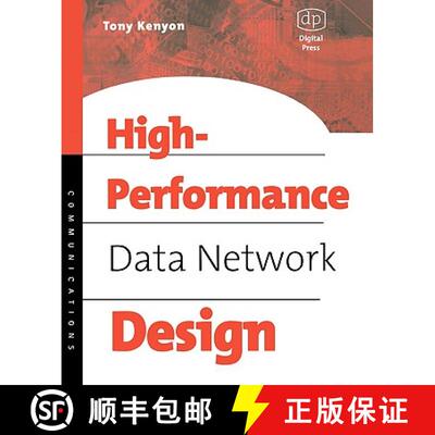 【3-4周达】High Performance Data Network Design: Design Techniques and Tools [With CDROM] [9781555582074]