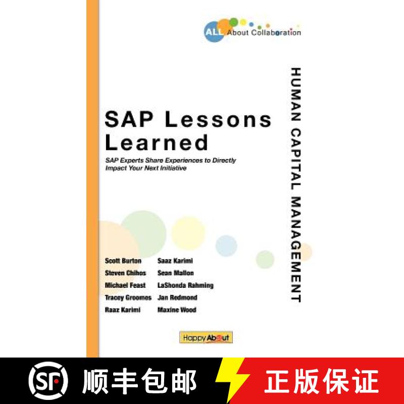 【2-3周达】SAP Lessons Learned--Human Capital Management: SAP Experts Share Experiences to Directly I... [9781600052170]
