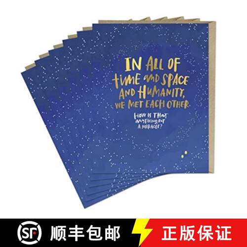 【3-4周达】Emily McDowell & Friends Met Each Other Miracle Foil Card [9781642447972]