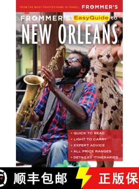 【3-4周达】Frommer's Easyguide to New Orleans 2021 [9781628875195]