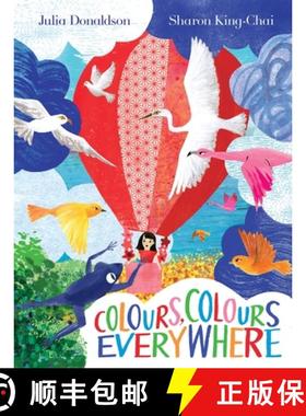 【3-4周达】Colours, Colours Everywhere : An amazing lift-the-flap book from the author of The Gruffalo [9781529078527]