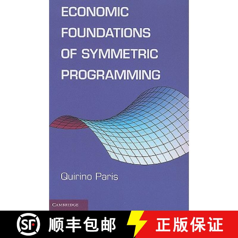 【3-4周达】Economic Foundations of Symmetric Programming [9780521123020]