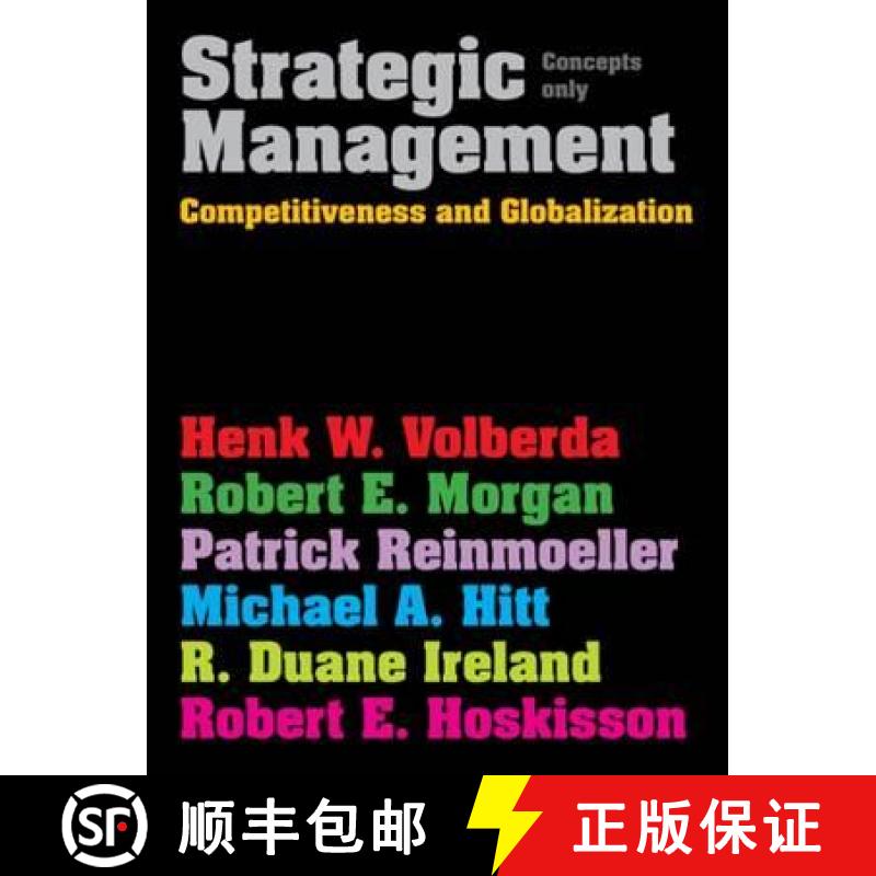 【2-3周达】Strategic Management: Competitive & Globalisation: Concepts Only [9781408019221]