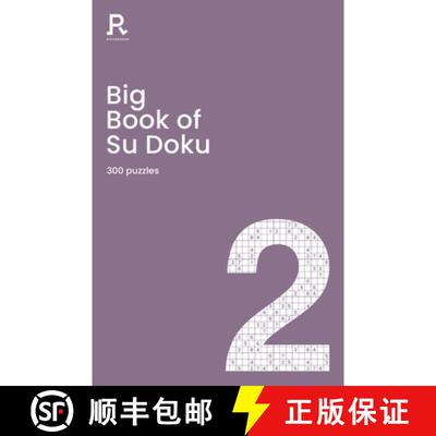 【3-4周达】Big Book of Su Doku Book 2: A Bumper Sudoku Book for Adults Containing 300 Puzzles [9781913602147]