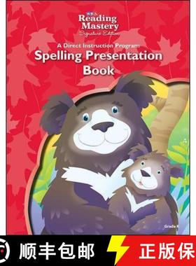 【3-4周达】Reading Mastery Reading/Literature Strand Grade K, Spelling Presentation Book [9780076122318]