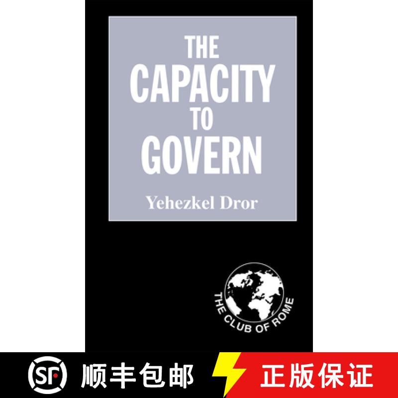 【3-4周达】The Capacity to Govern : A Report to the Club of Rome [9780714652283]
