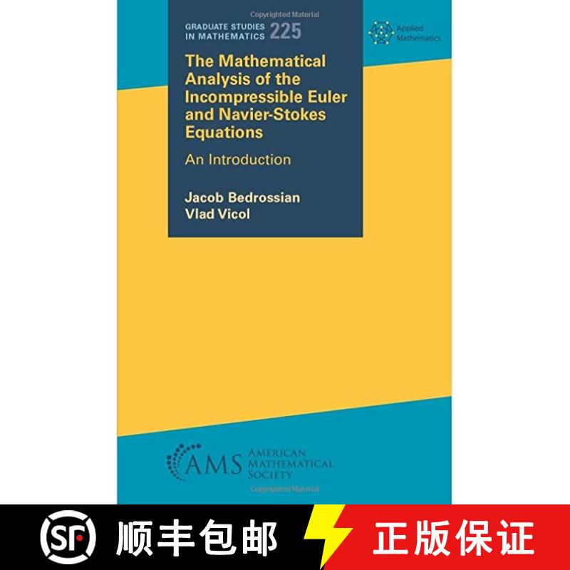 现货 不可压缩欧拉和纳维-斯托克斯方程的数学分析 The Mathematical Analysis of the Incompressible Euler ... [9781470471781]