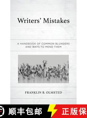 【3-4周达】Writers' Mistakes : A Handbook of Common Blunders and Ways to Mend Them [9781475868203]