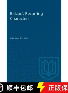 【3-4周达】Balzac's Recurring Characters [9781487580780]