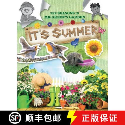 【3-4周达】Seasons In Mr Green's Garden: It's Summer [9781788563475]