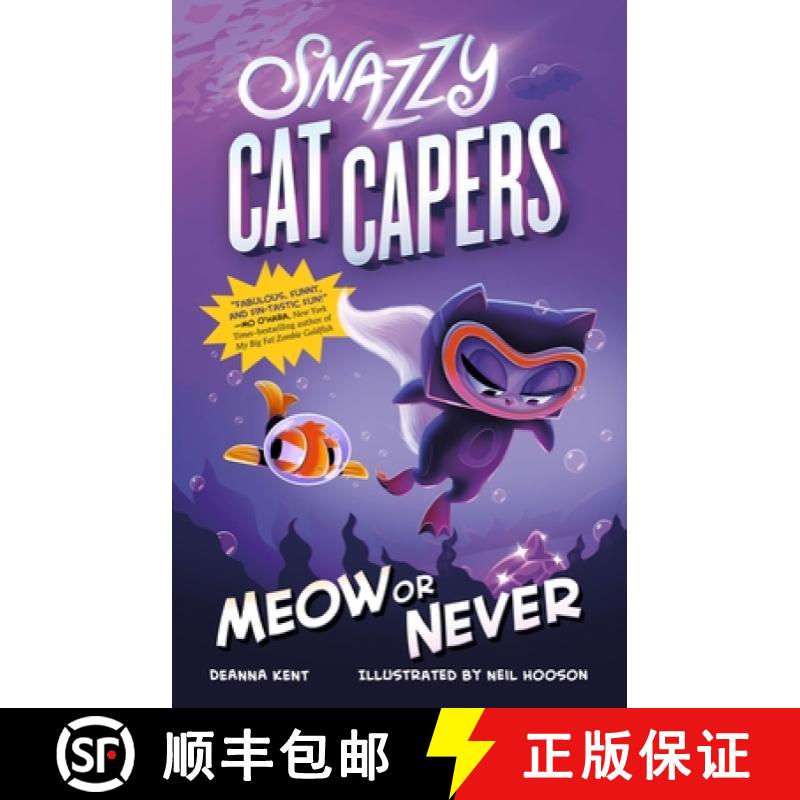 【3-4周达】Snazzy Cat Capers: Meow or Never [9781250802118]