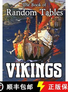 【3-4周达】The Book of Random Tables: Vikings: D100 and D20 Random Tables for Fantasy Tabletop RPGs [9781952089374]