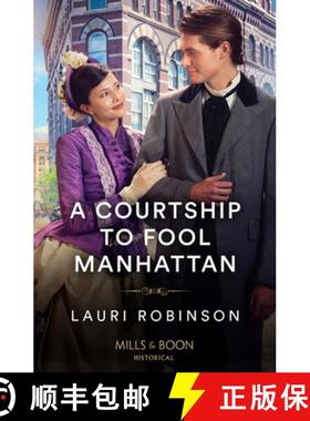 【3-4周达】A Courtship To Fool Manhattan [9780263320701]