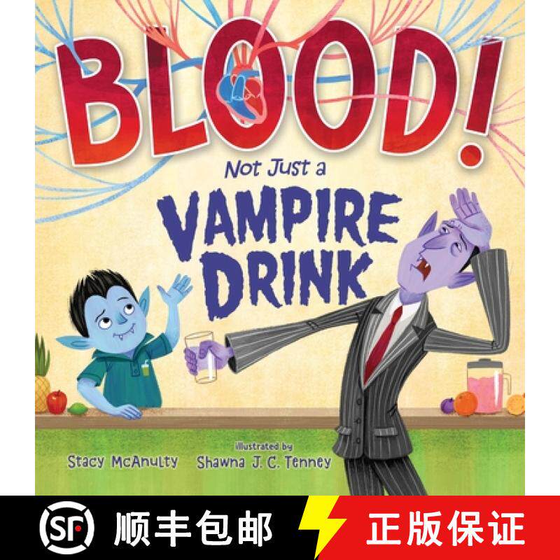 【3-4周达】Blood! Not Just a Vampire Drink [9781250304056]