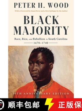 【3-4周达】Black Majority: Negroes in Colonial South Carolina from 1670 Through the Stono Rebellion (... [9781324066200]
