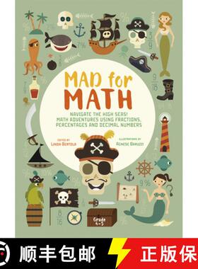 【3-4周达】Navigate The High Seas! Maths Adventures Using Fractions, Percentages and Decimal Numbers ... [9788854413740]