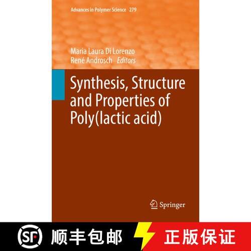 【3-4周达】精装 Synthesis, Structure and Properties of Poly(lactic acid) [9783319642291]