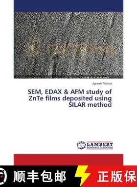 预订 SEM, EDAX & AFM study of ZnTe films deposited using SILAR method [9783659258299]