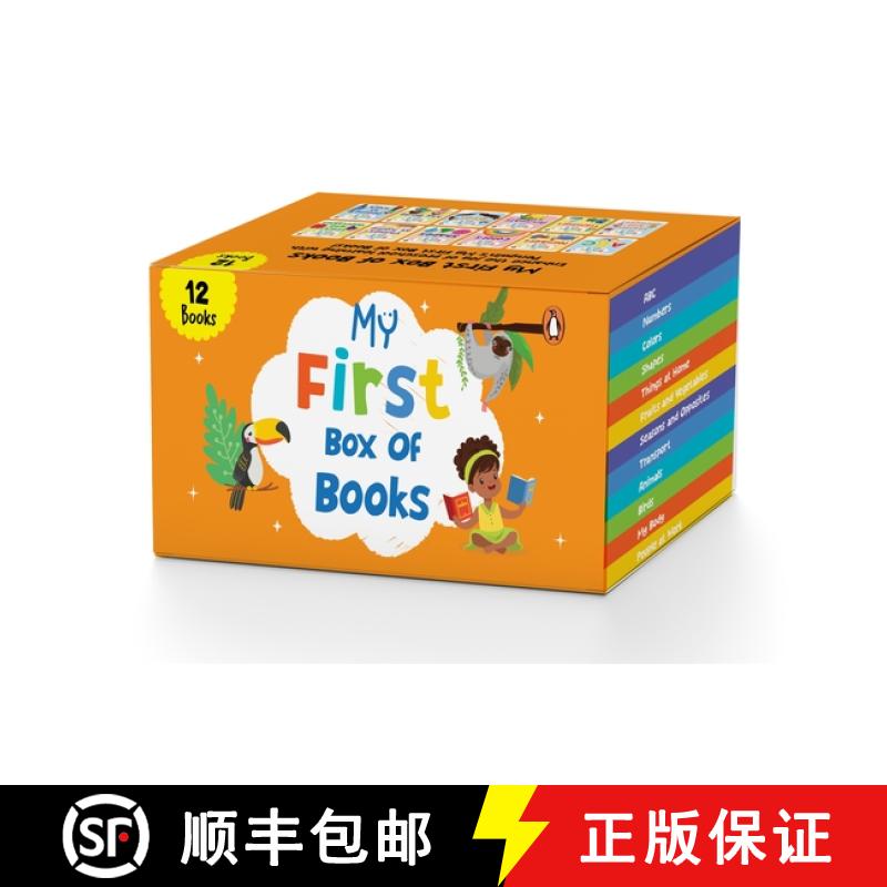【3-4周达】My First Learning Library Boxset (12 Books) : A Boxset of 12 Illustrated Board Books for K... [9789815127379]