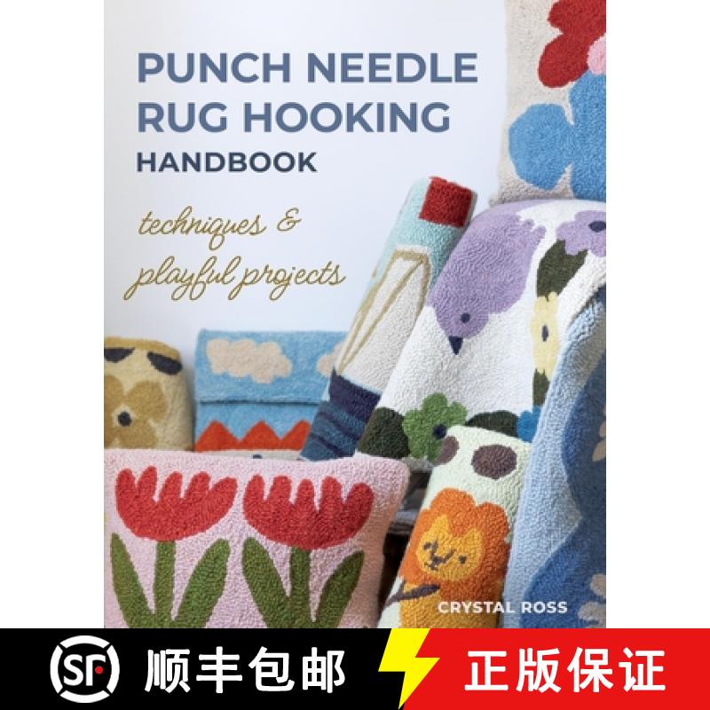 【2-3周达】Punch Needle Rug Hooking Handbook: Techniques & Playful Projects [9781644034866]