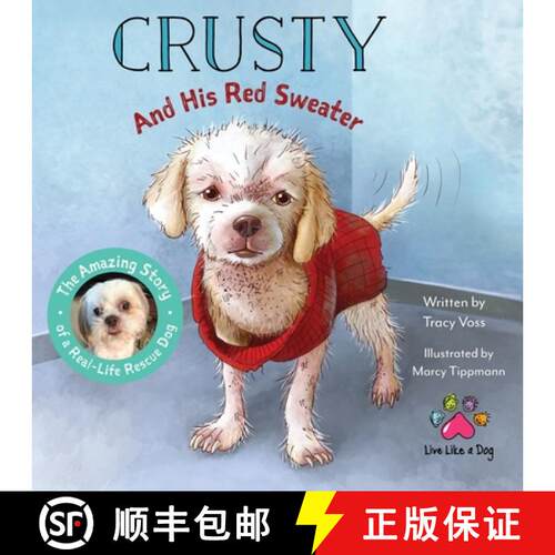 【3-4周达】Crusty and His Red Sweater [9798986424408]