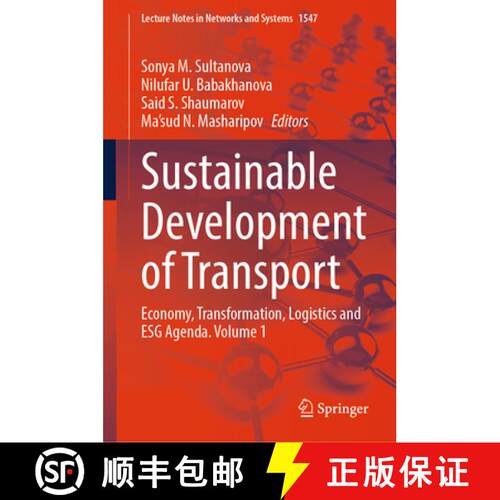 【3-4周达】精装 Sustainable Development of Transport: Economy, Transformation, Logistics and ESG Agen... [9783031990274]