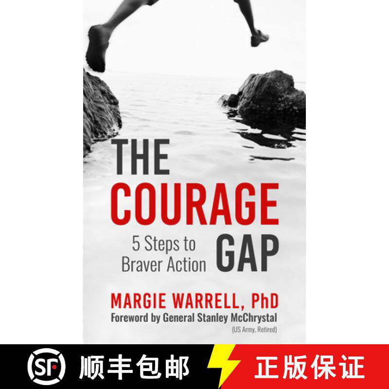【3-4周达】The Courage Gap: 5 Steps to Braver Action [9781523007240]