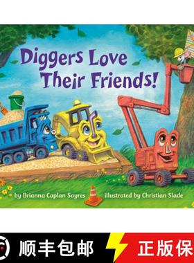 【3-4周达】Diggers Love Their Friends! [9780593807361]