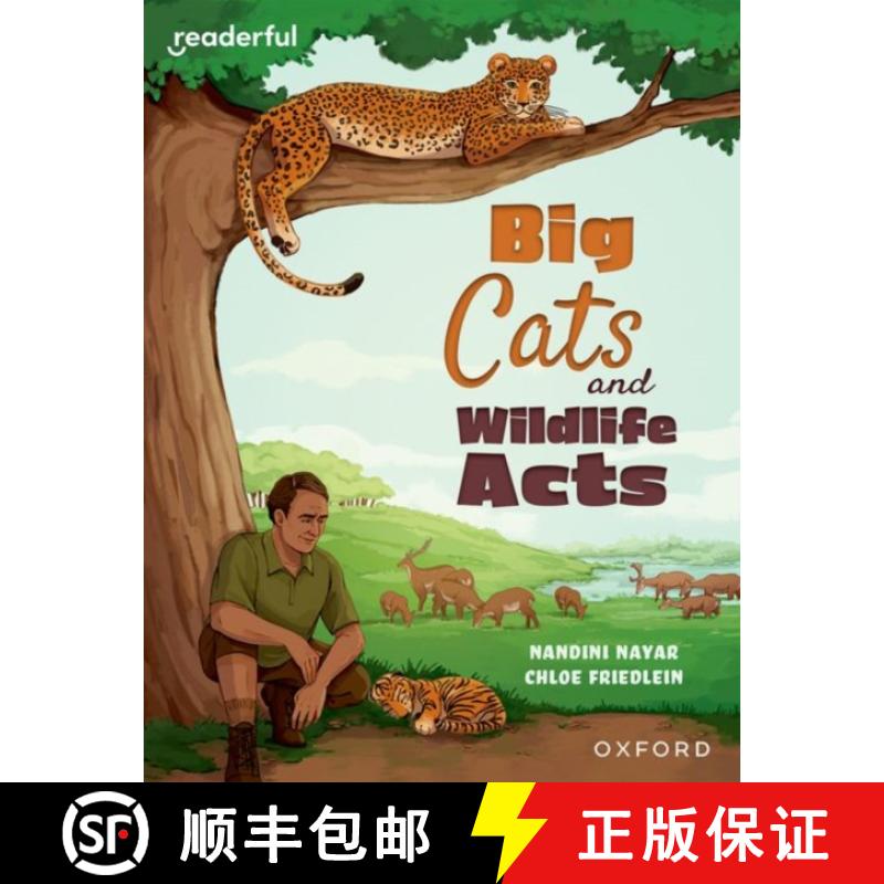 【2-3周达】Readerful Independent Library: Oxford Reading Level 16: Big Cats and Wildlife Acts [9781382041836]