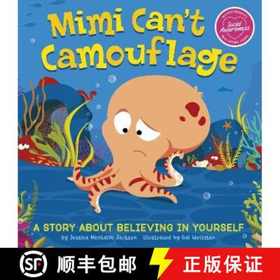 【3-4周达】Mimi Can't Camouflage: A Story About Believing In Yourself [9781398245709]