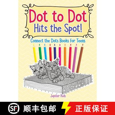 【3-4周达】Dot to Dot Hits the Spot! Connect the Dots Books for Teens [9781541935228]