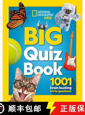 【3-4周达】NG BIG QUIZ BOOK PB : 1001 brain busting trivia questions [9780008408961]