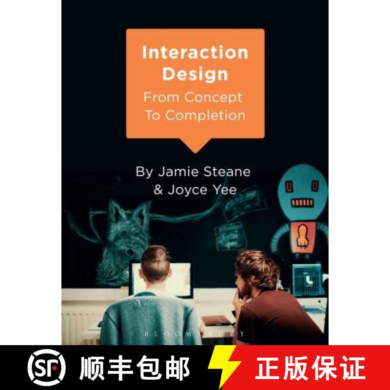 【4周达】Interaction Design: From Concept to Completion [9781474232395]