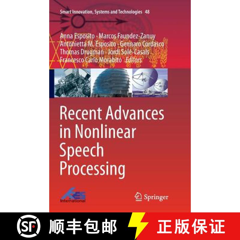 【3-4周达】Recent Advances in Nonlinear Speech Processing [9783319802749]