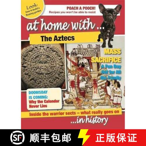 【3-4周达】精装 At Home With: The Aztecs [9780750281928]