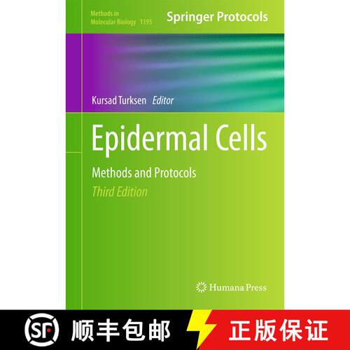 【3-4周达】精装 Epidermal Cells: Methods and Protocols (3rd ed. 2014) (3rd ed. 2014) (3rd ed. 2014) (... [9781493912230]
