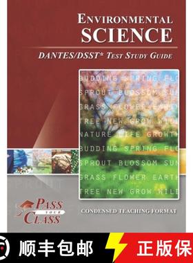 【3-4周达】Environmental Science DANTES/DSST Test Study Guide [9781614336624]